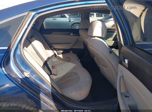5NPE34AF5GH381929 2016 HYUNDAI SONATA Blue Вид наклейки з VIN-кодом