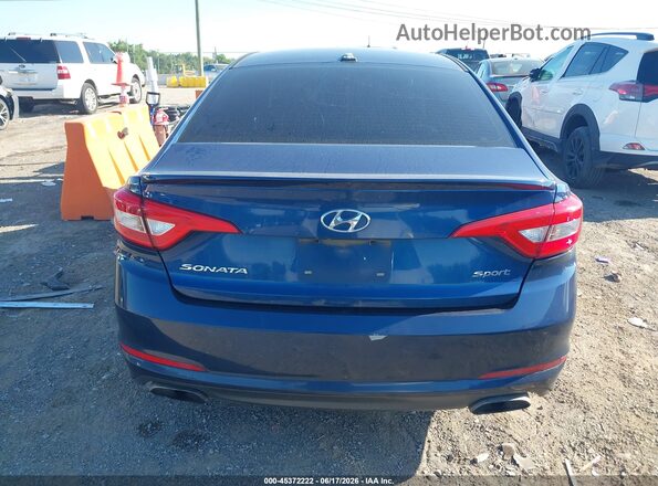 5NPE34AF5GH381929 2016 HYUNDAI SONATA Blue 