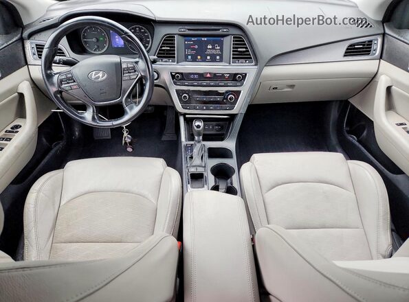 5NPE34AF5HH461393 2017 HYUNDAI SONATA Синий 