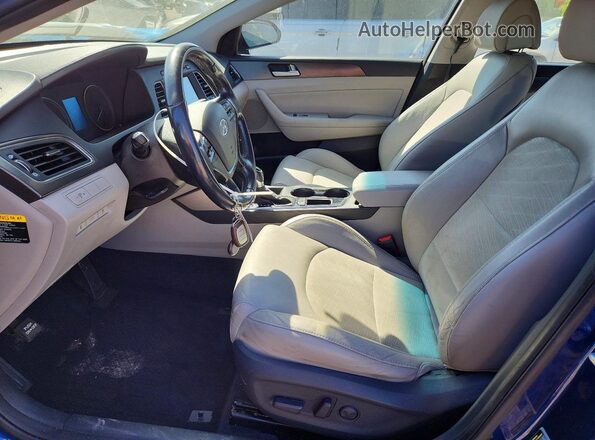 5NPE34AF5HH461393 2017 HYUNDAI SONATA Синий 