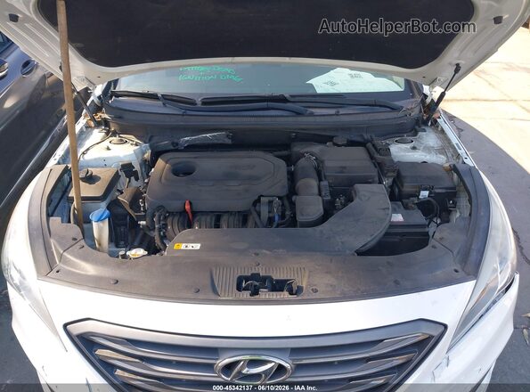 5NPE34AF5HH485631 2017 HYUNDAI SONATA White Rear view