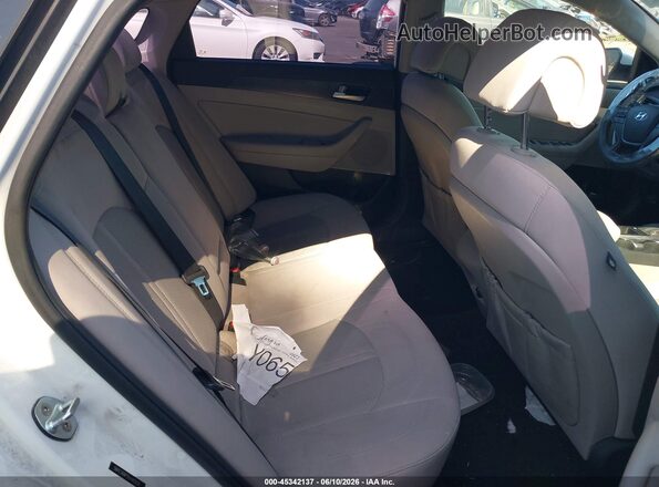 5NPE34AF5HH485631 2017 HYUNDAI SONATA White VIN sticker view