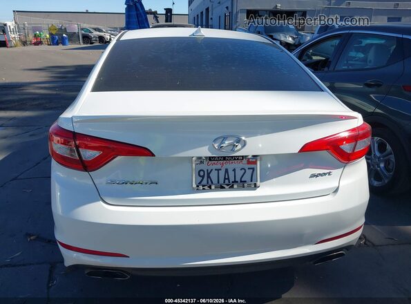 5NPE34AF5HH485631 2017 HYUNDAI SONATA White 