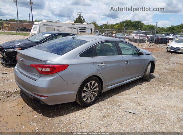 5NPE34AF5HH513184 2017 HYUNDAI SONATA Silver უკანა მარჯვენა