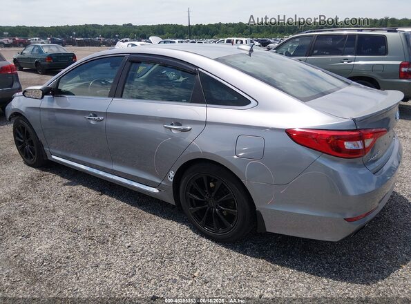 5NPE34AF5HH566581 2017 HYUNDAI SONATA Silver Հետևի ձախ