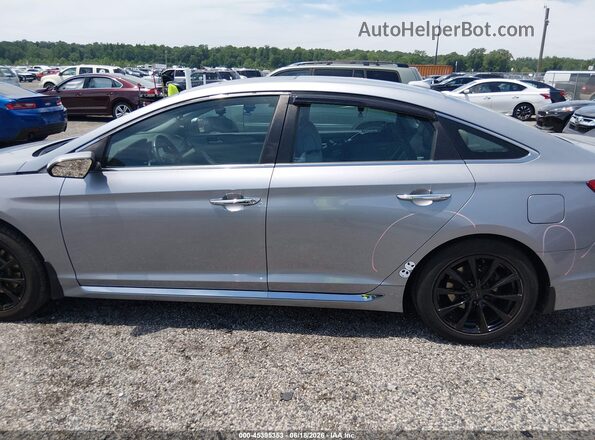 5NPE34AF5HH566581 2017 HYUNDAI SONATA Silver Սալոնի 360 աստիճան տեսք