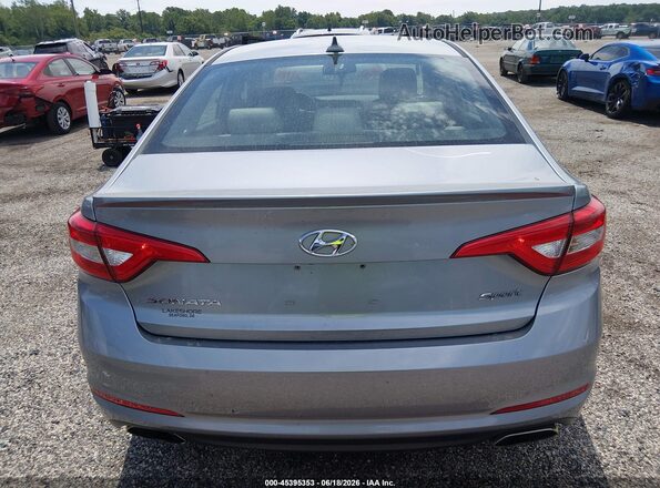 5NPE34AF5HH566581 2017 HYUNDAI SONATA Silver 
