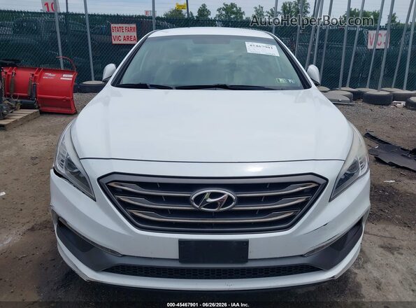 5NPE34AF5HH575054 2017 HYUNDAI SONATA White 