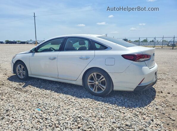 5NPE34AF5JH622654 2018 HYUNDAI SONATA White Հետևի ձախ