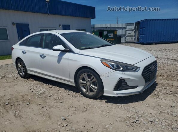 5NPE34AF5JH622654 2018 HYUNDAI SONATA White Առջևի աջ