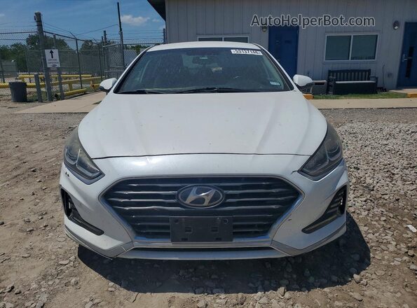5NPE34AF5JH622654 2018 HYUNDAI SONATA White Դիմացի տեսք