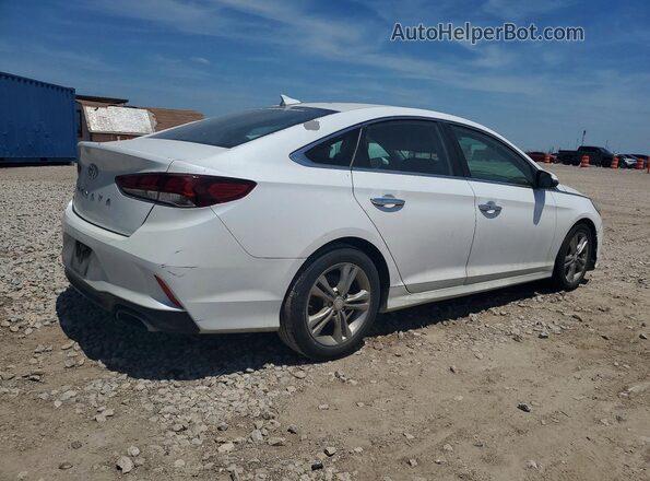 5NPE34AF5JH622654 2018 HYUNDAI SONATA White Հետևի աջ