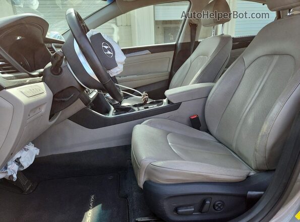 5NPE34AF5JH664242 2018 HYUNDAI SONATA Gray 