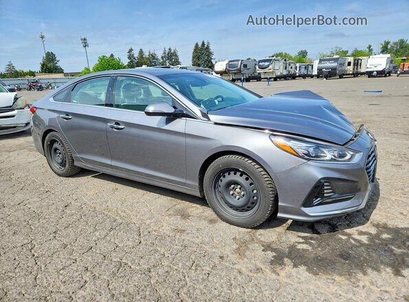 5NPE34AF5JH664242 2018 HYUNDAI SONATA Gray 