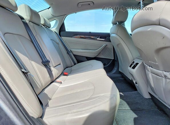 5NPE34AF5JH664242 2018 HYUNDAI SONATA Gray 
