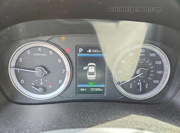 5NPE34AF5JH664242 2018 HYUNDAI SONATA Gray 