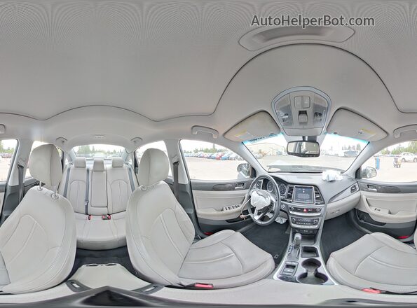 5NPE34AF5JH664242 2018 HYUNDAI SONATA Gray 