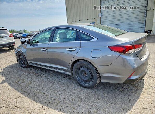 5NPE34AF5JH664242 2018 HYUNDAI SONATA Gray 