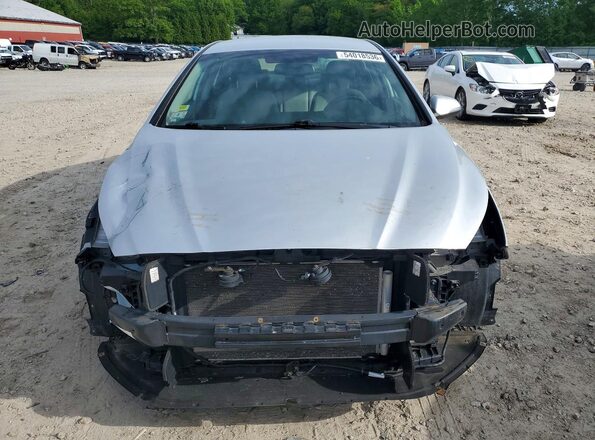 5NPE34AF5JH677315 2018 HYUNDAI SONATA Silver Вид спереду