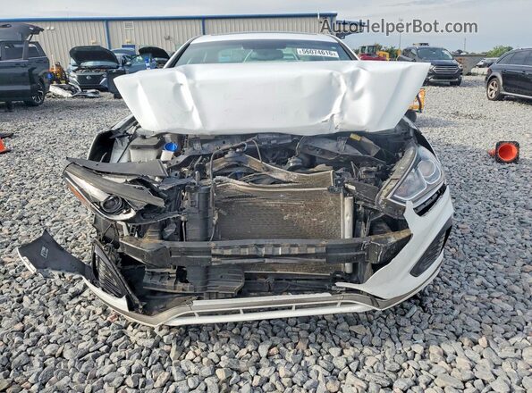 5NPE34AF5JH714881 2018 HYUNDAI SONATA White Front view