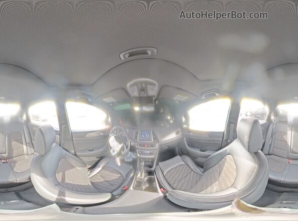 5NPE34AF5JH714881 2018 HYUNDAI SONATA White 360 interior view