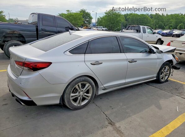 5NPE34AF5KH791915 2019 HYUNDAI SONATA Silver Rear right