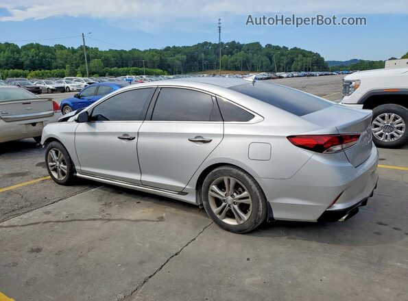 5NPE34AF5KH791915 2019 HYUNDAI SONATA Silver Rear left