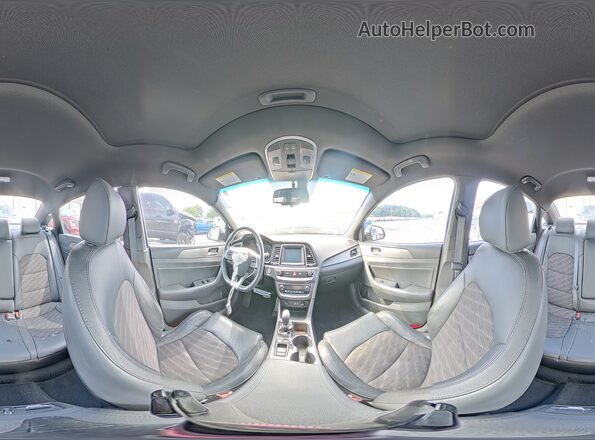 5NPE34AF5KH791915 2019 HYUNDAI SONATA Silver 360 interior view