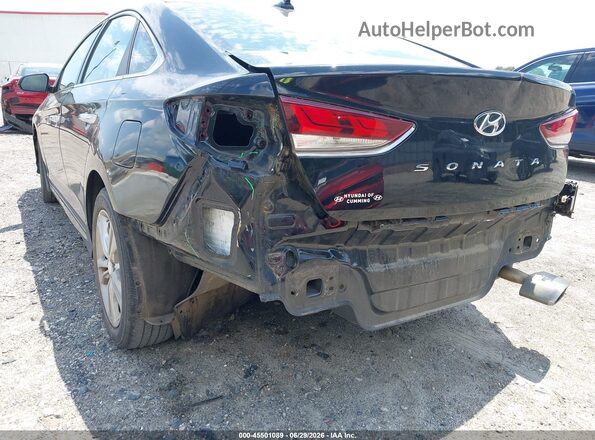 5NPE34AF5KH792532 2019 HYUNDAI SONATA Black Front view