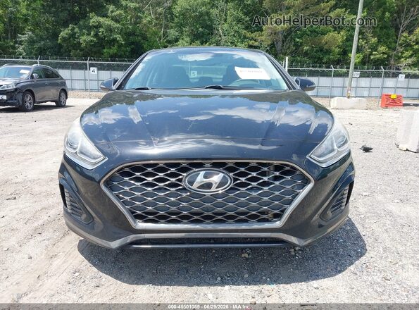 5NPE34AF5KH792532 2019 HYUNDAI SONATA Black Rear interior view