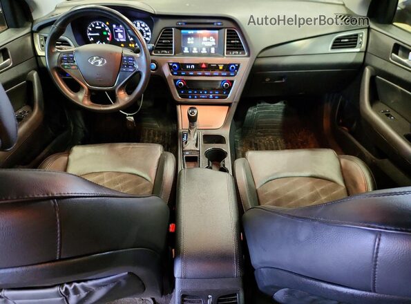 5NPE34AF6GH261640 2016 HYUNDAI SONATA Black 
