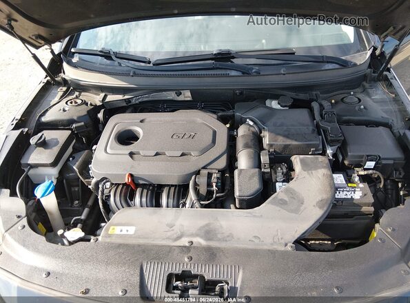 5NPE34AF6GH272332 2016 HYUNDAI SONATA Black Rear view