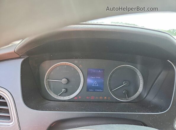 5NPE34AF6GH279054 2016 HYUNDAI SONATA Black Widok zestawu wskaźników
