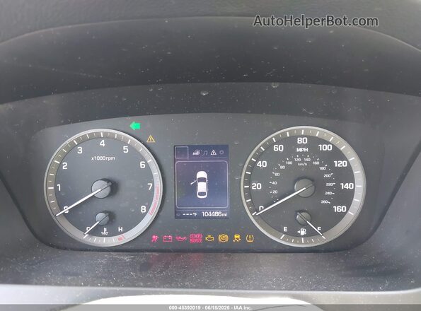 5NPE34AF6GH379171 2016 HYUNDAI SONATA Blue Հետևի նստատեղերի տեսք