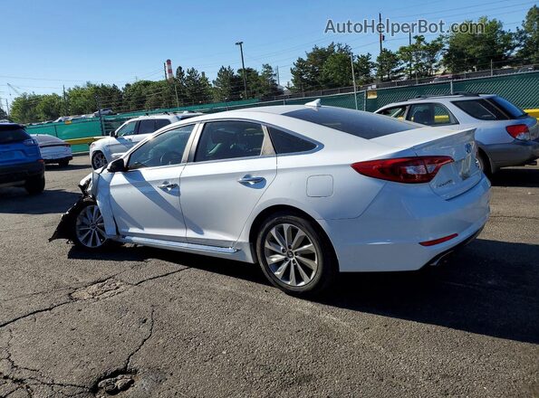 5NPE34AF6HH444389 2017 HYUNDAI SONATA White Հետևի ձախ