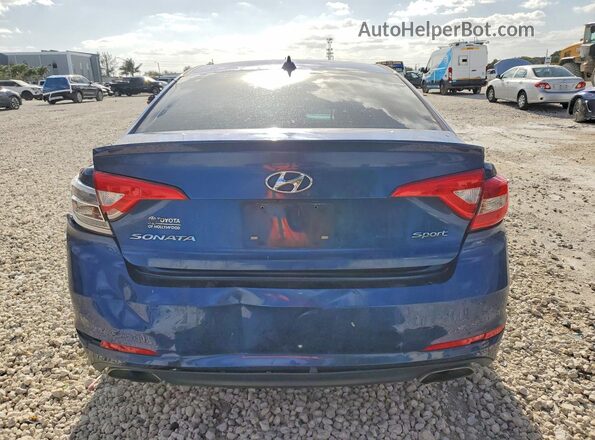 5NPE34AF6HH510357 2017 HYUNDAI SONATA Blue 