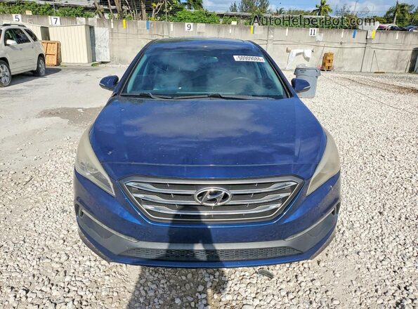 5NPE34AF6HH510357 2017 HYUNDAI SONATA Blue 