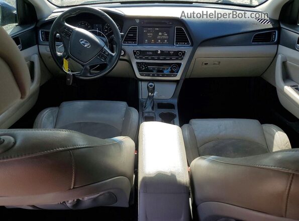 5NPE34AF6HH510357 2017 HYUNDAI SONATA Blue 