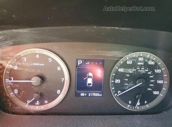 5NPE34AF6HH510357 2017 HYUNDAI SONATA Blue 