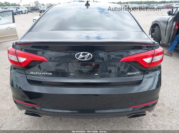 5NPE34AF6HH540037 2017 HYUNDAI SONATA Black 