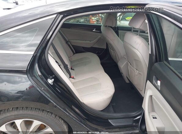 5NPE34AF6HH540037 2017 HYUNDAI SONATA Black Widok naklejki z numerem VIN