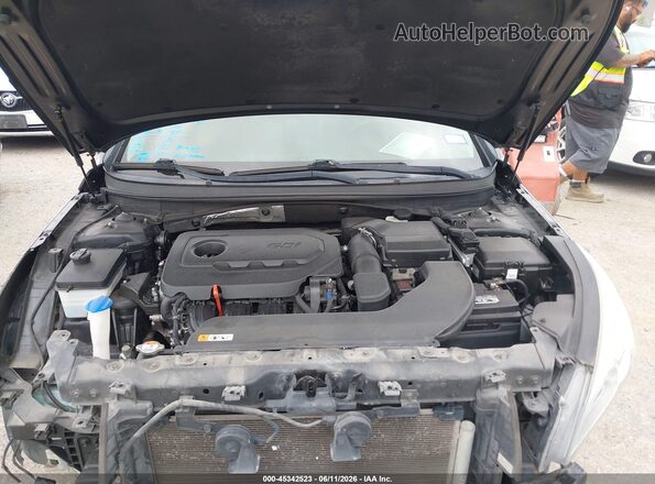 5NPE34AF6HH540037 2017 HYUNDAI SONATA Black Widok z tyłu