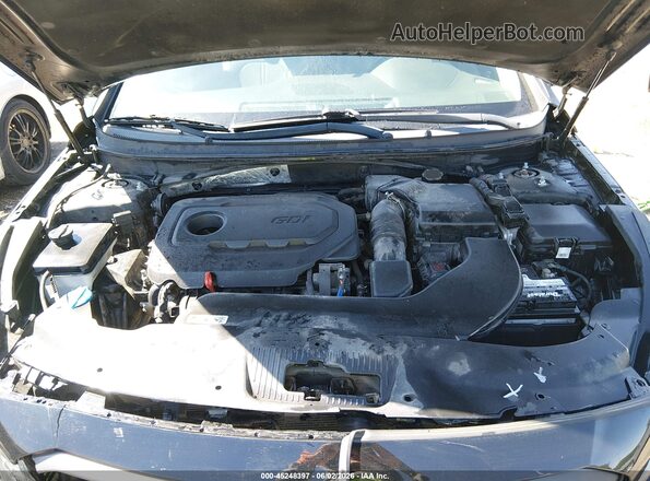 5NPE34AF6HH558750 2017 HYUNDAI SONATA Черный Вид сзади
