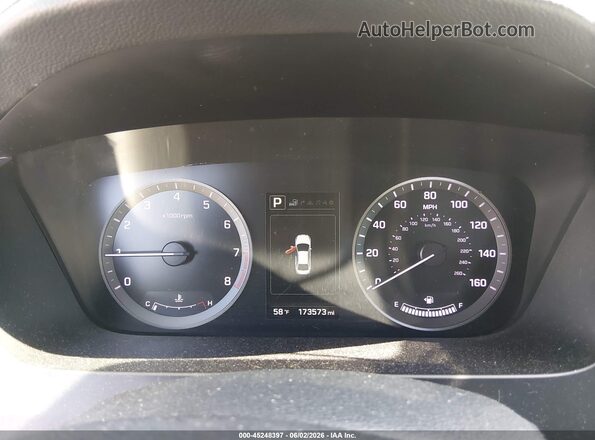 5NPE34AF6HH558750 2017 HYUNDAI SONATA Черный Вид задних сидений
