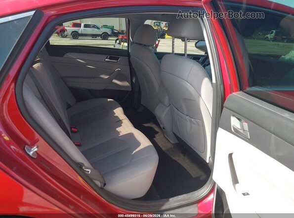 5NPE34AF6JH634344 2018 HYUNDAI SONATA Red VIN կոդի պիտակի տեսք
