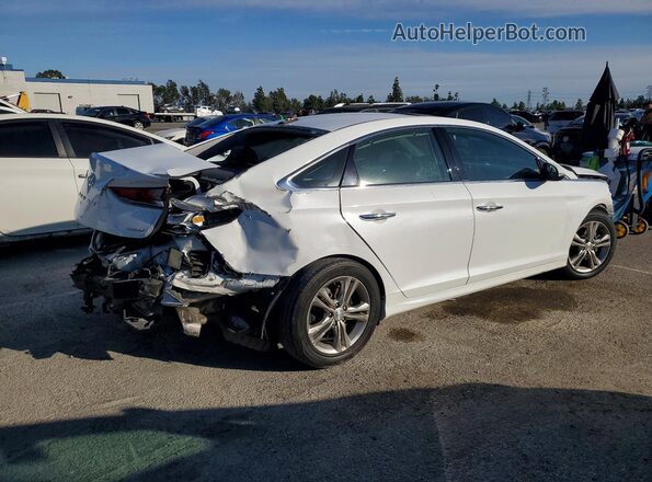 5NPE34AF6JH652424 2018 HYUNDAI SONATA White 