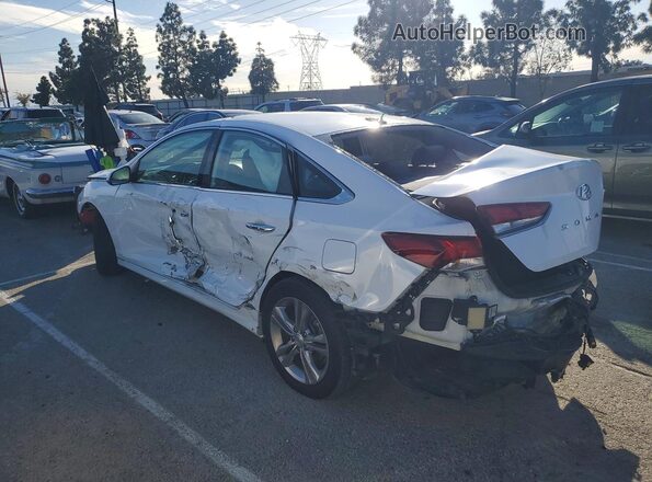 5NPE34AF6JH652424 2018 HYUNDAI SONATA White 