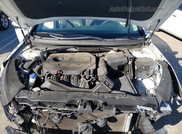5NPE34AF6JH652424 2018 HYUNDAI SONATA White 