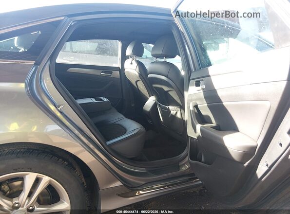 5NPE34AF6JH659244 2018 HYUNDAI SONATA Gray Widok naklejki z numerem VIN