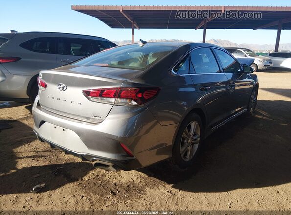 5NPE34AF6JH659244 2018 HYUNDAI SONATA Gray Tył prawy